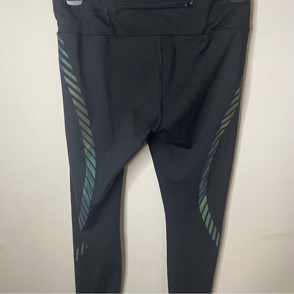 Athleta Spectrum Sonar Reflective  7/8 Leggings- Size Small Petite - Picture 4 of 7